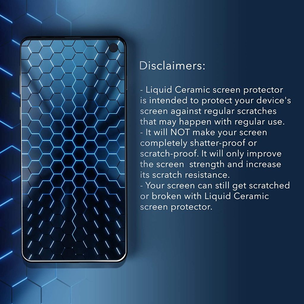 Liquid Ceramic Screen Protector for All Phones Tablets and Smart ...