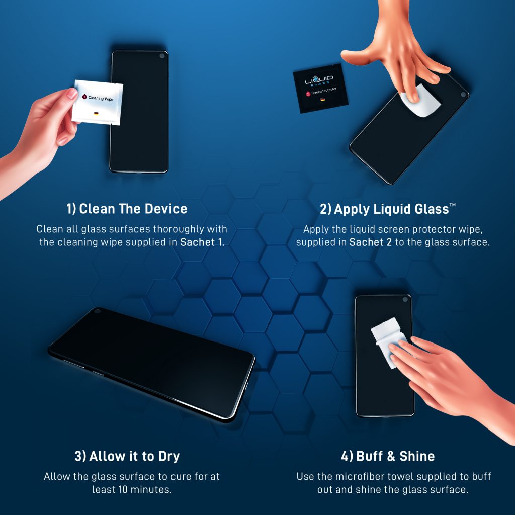 Liquid Glass Screen Protector for All Phones Tablets and Smart Watches ...